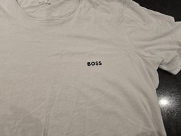 WEISSES BOSS T SHIRT