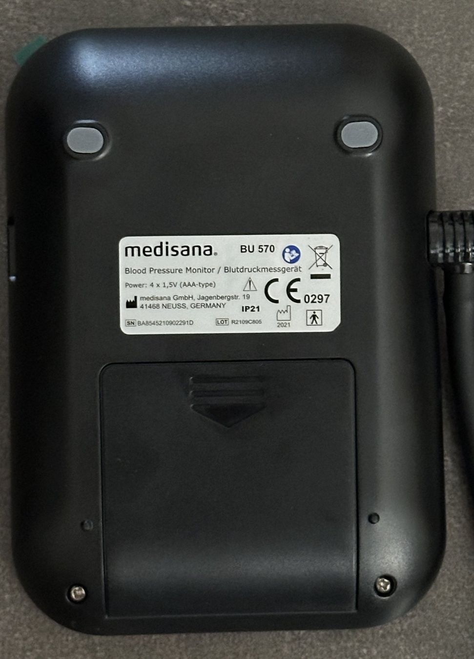 Medisana Medizinische Geräte: BU 570 connect | Oberarm-Blutdruckmessgerät – Gebraucht aus Koppigen von cube65 1