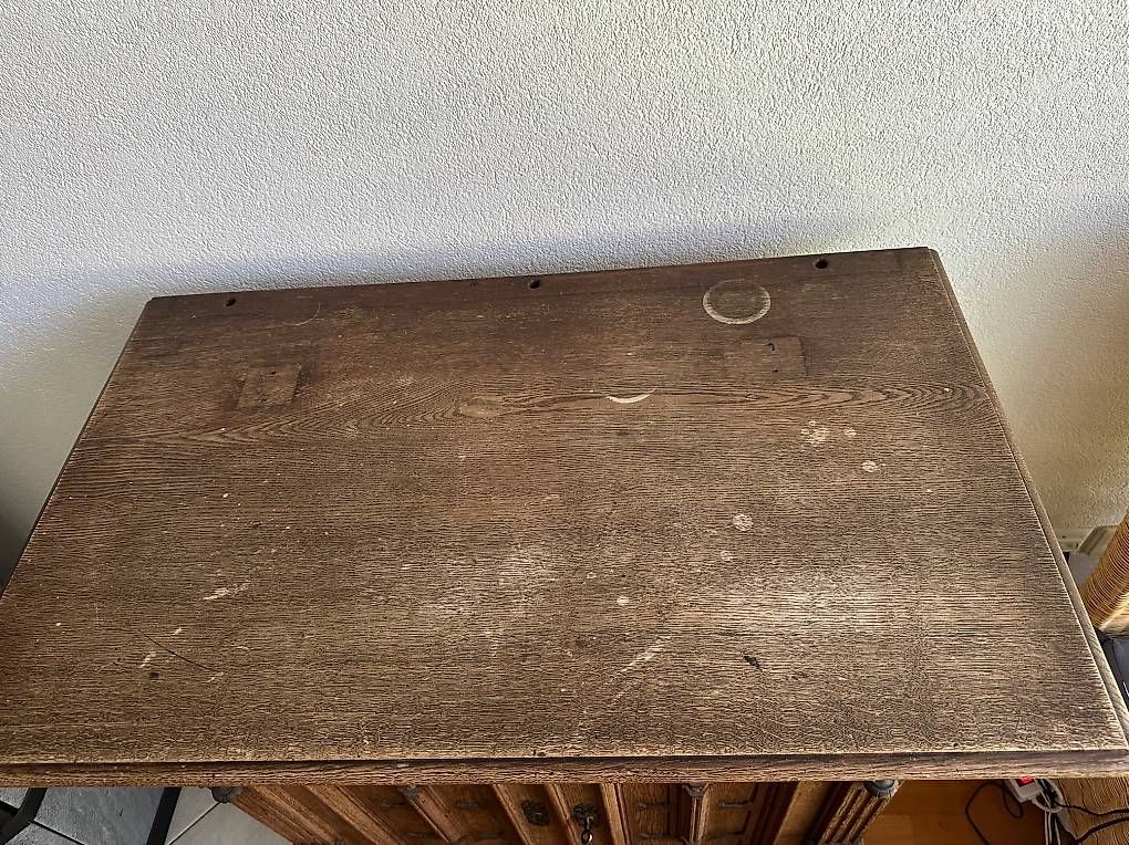 Cassettiere: Wunderschöner Gründerzeit Eiche Vertiko / Anrichte um 1900 – Usato da Volketswil venduto da Loflovo 3
