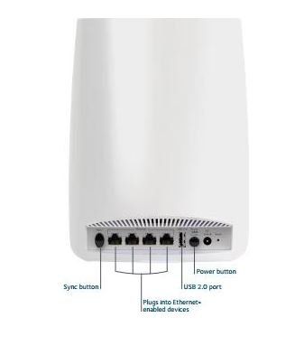 Netgear Modem & Router: Netgear Orbi RBS50 Satellit – Usato da Adlikon b.Regensdf venduto da Cappo 2