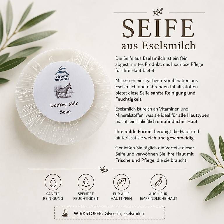 Douches: Donkey Milk Soap – Neuf avec emballage d'origine à Winterthur par Chiqita