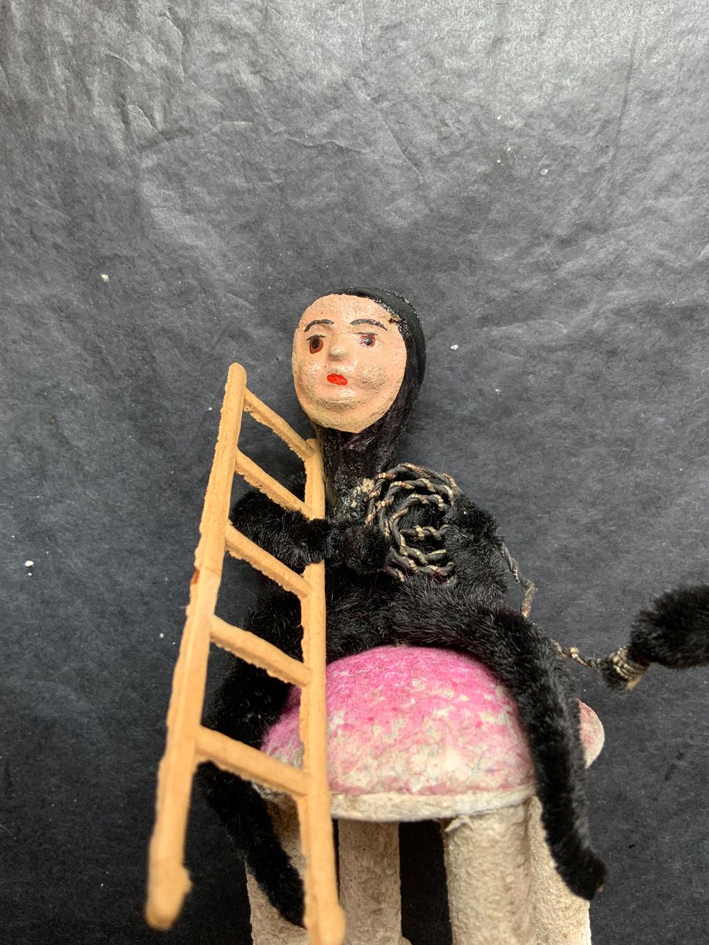 Tutte le decorazioni: Alter Weihnachtsschmuck Schornsteinfeger Chenille – Usato da Hofstetten SO venduto da zimtschnitte17 2