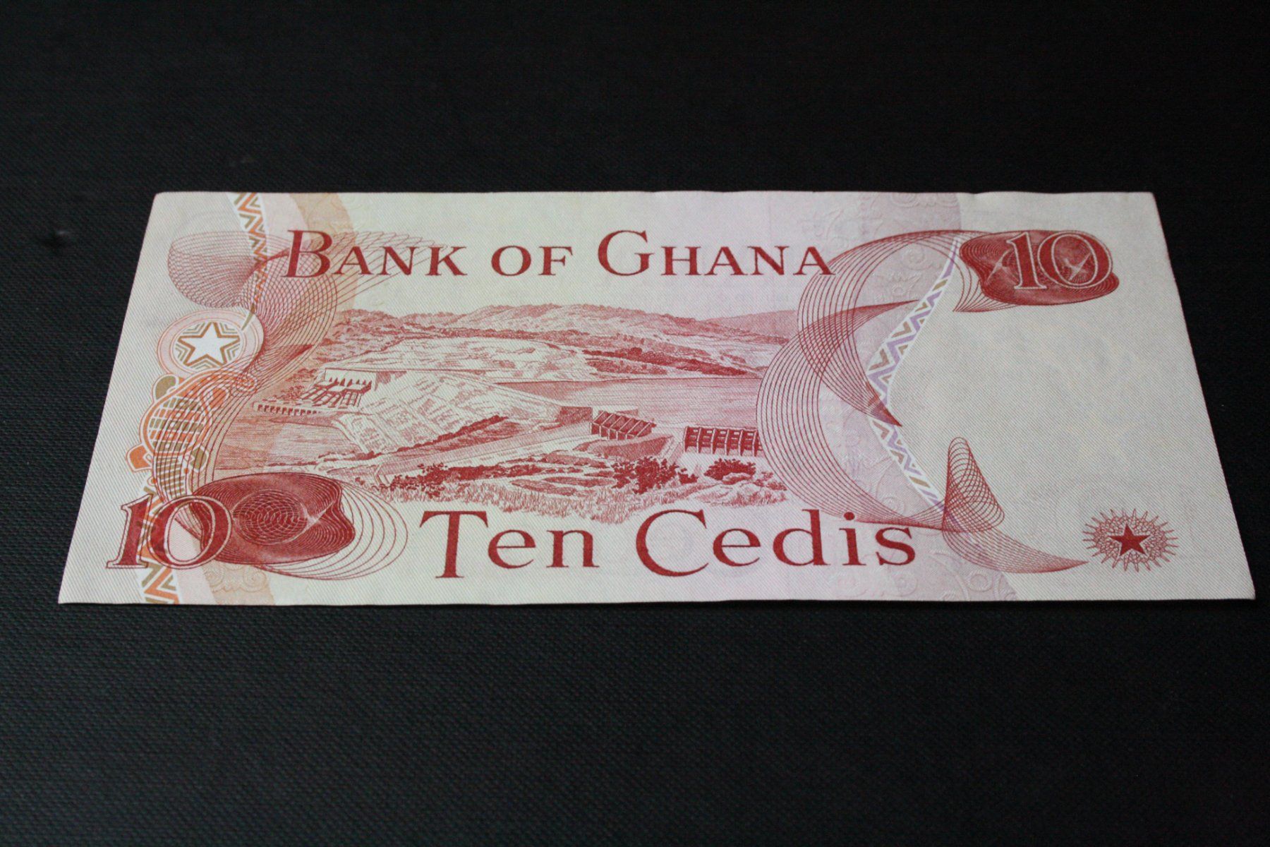 Banconote: Ghana UNC 10 Cedis 1978 – Nuovo (secondo la descrizione) da Cormondrèche venduto da Hermes.monnaies 1