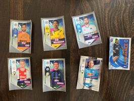 Lot of 7 Topps Champions League 2022/2023 Stickers