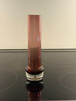 Vase Glas violett A. Okkolin Riihimäki Finnland 60er Jahre