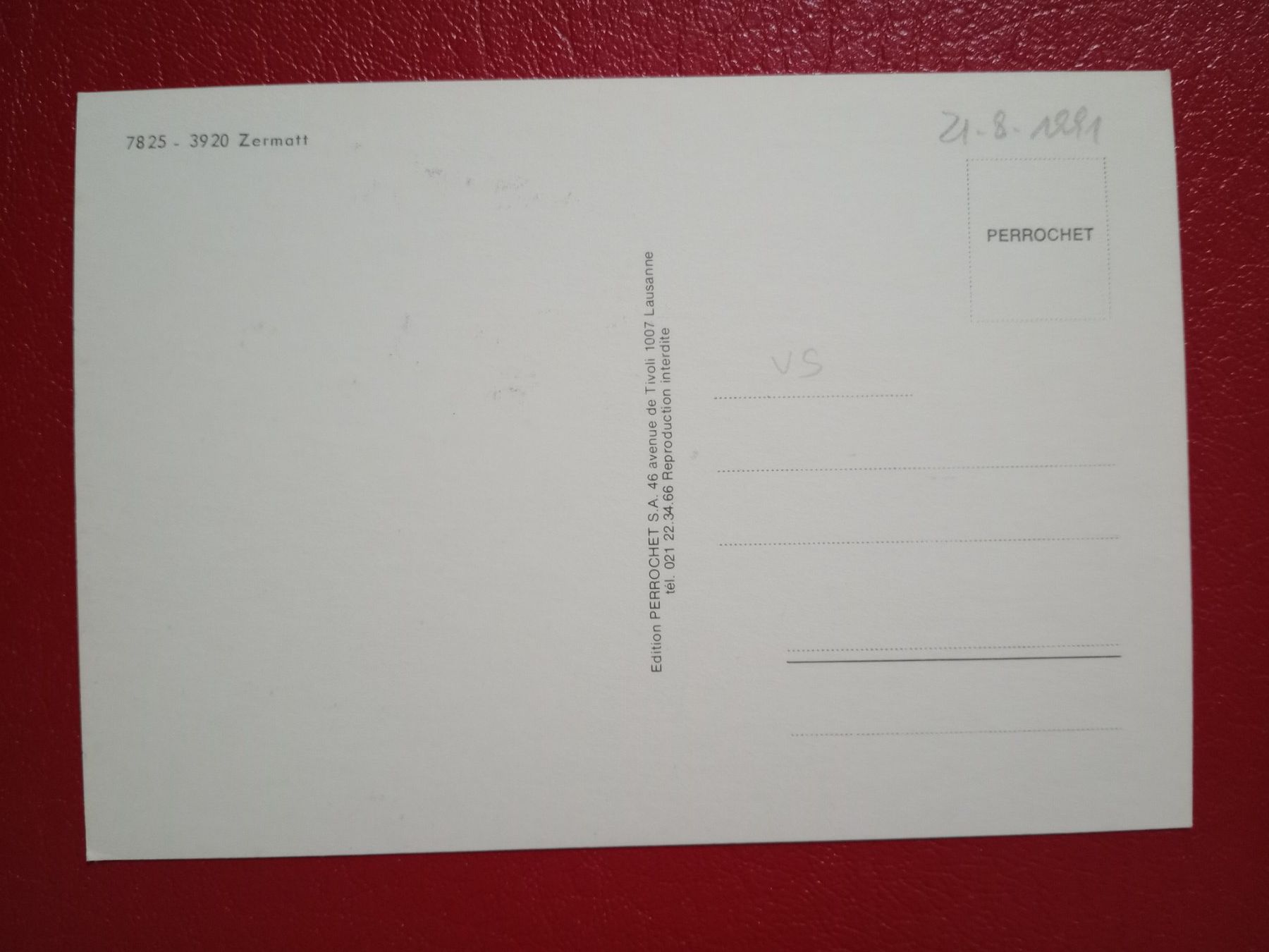 Cartoline postali: Zermatt Wallis mit Restaurant Central – Usato da Küttigen venduto da Melisch1000 1