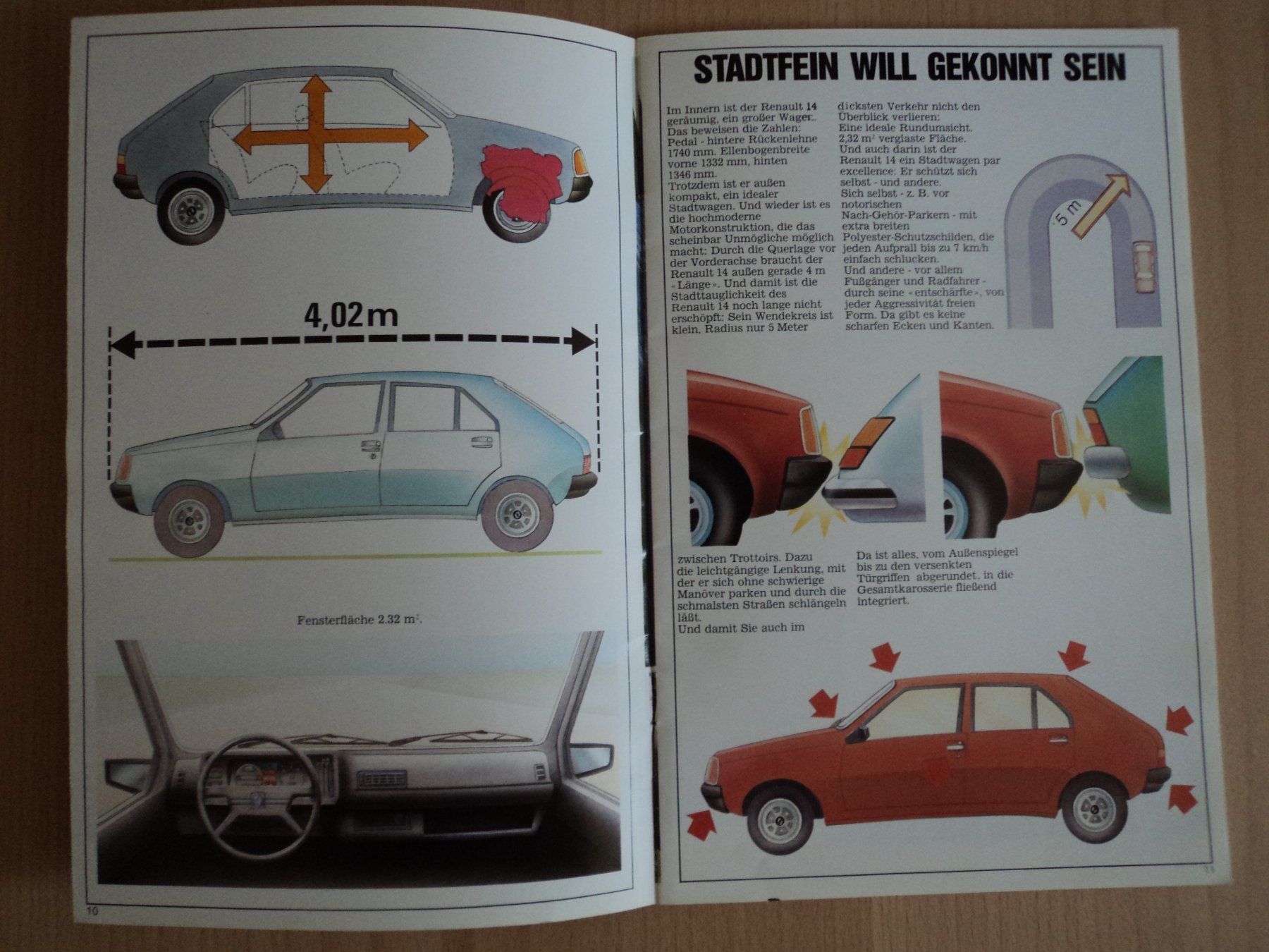 Renault Dokumente: Prospekt Renault 14 1979 – Gebraucht aus Schwarzenburg von modelCARama 3