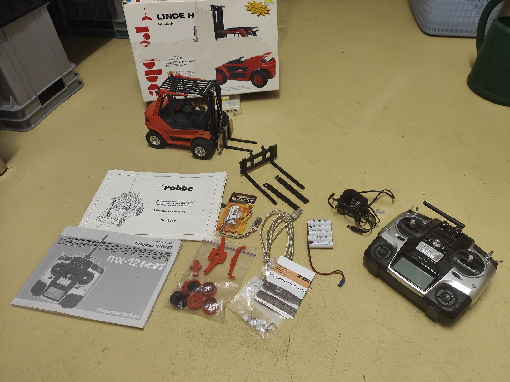 Modellismo RC: rc robbe gabelstapler linde rte – Usato da Schöftland venduto da magicX01