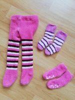 Kuschelstrumpfhose und Socken 86/92
