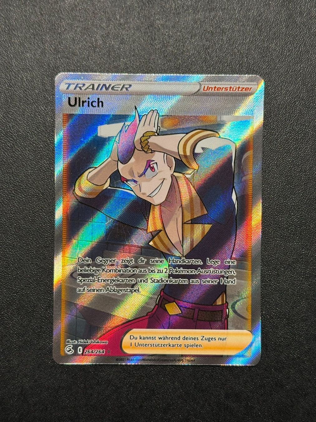 Pokémon Carte collezionabili: Ulrich Fusionsangriff 264/264 DE – Usato da Felben-Wellhausen venduto da Collectorama_GmbH
