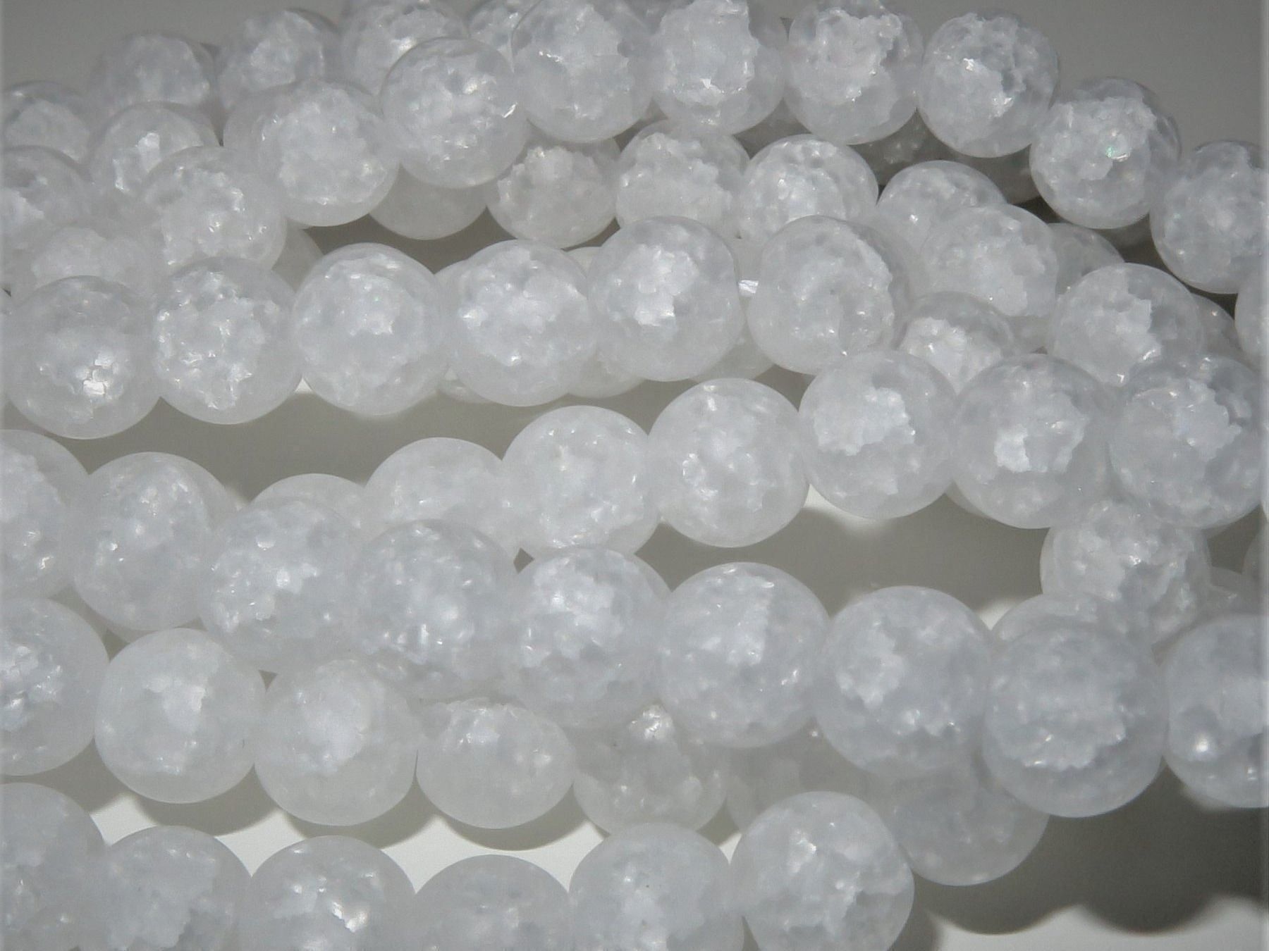 Sonstiger Schmuck: 6mm Bergkristall Strang – Neu (gemäss Beschreibung) aus Visp von steinschmuckwelt 3