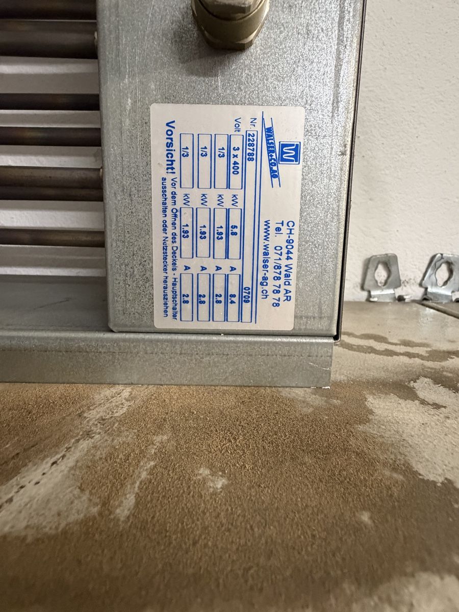 Spray per ambienti: Komplettes Lüftungssystem – Usato da Glattbrugg venduto da ste_6sfx 6