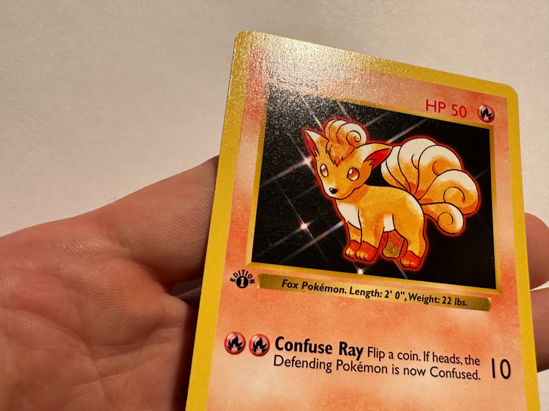 Pokémon Sammelbilder & Trading cards: Vulpix Base Set 1. Edition Shadowless EN ab 1.- – Gebraucht aus Hagendorn von  2