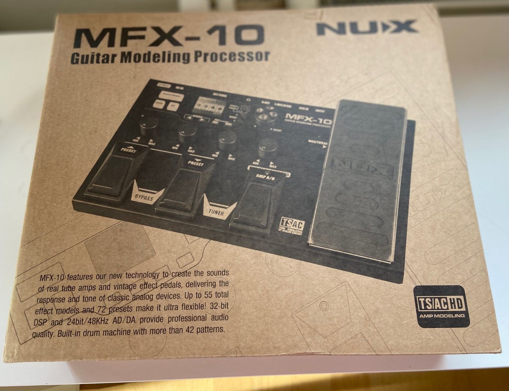 Musikinstrumente: NUX MFX-10 Guitar Modeling Processor Pedal (as new) – Neu und originalverpackt aus Gunten von juliana17 2
