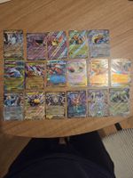 Pokémon Sammelkarten Set 17 Karten GX EX Zustand gut
