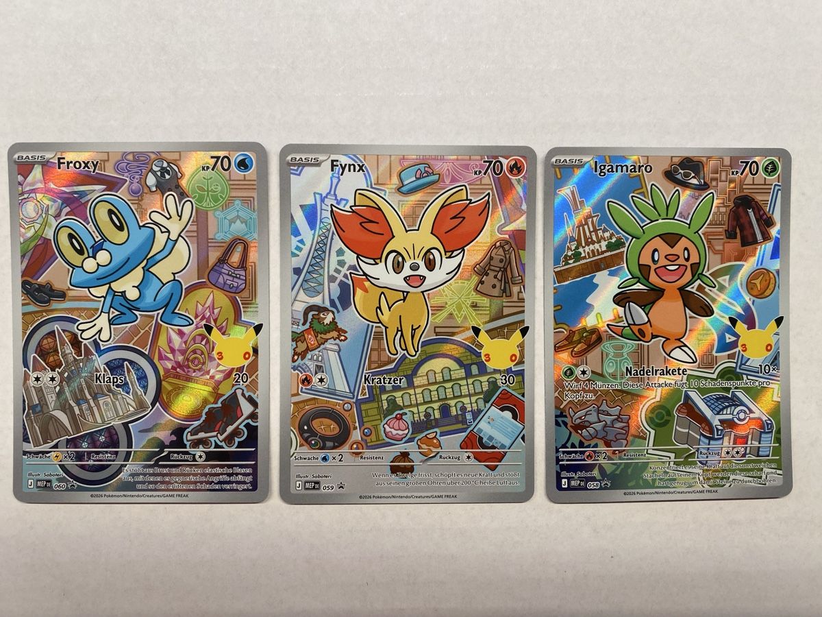 Pokémon Cartes à collectionner: Erste Partner Kollektion Serie 3 – Neuf (Voir description) à Sarmenstorf par nadine_b