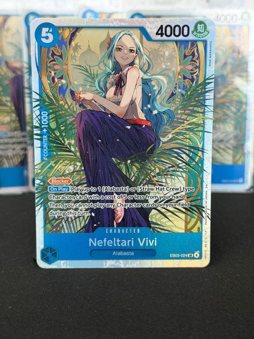 Bandai Sammelbilder & Trading cards: Nefeltari Vivi EB03-024 SR (3) – Neu (gemäss Beschreibung) aus Brittnau von TCGBratans