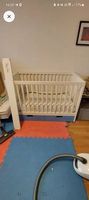 Kinderbett, weiss, mit Matratze, Schubladen