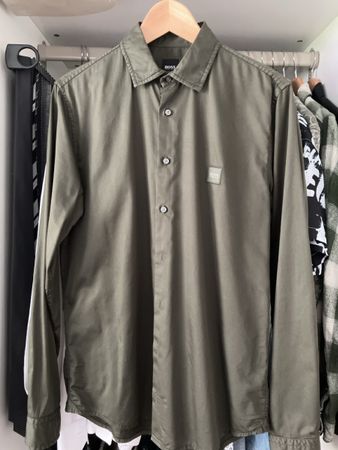 Hemd Hugo Boss in olivgrün Grösse S