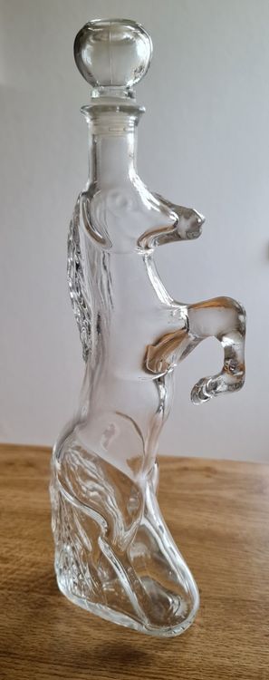 Autres: (Schnaps-) Flasche aus Glas in Form eines Pferdes – D'occasion à Sempach Station par Semion 2