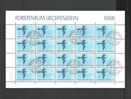 Liechtenstein Bogen ab 1.- Franken