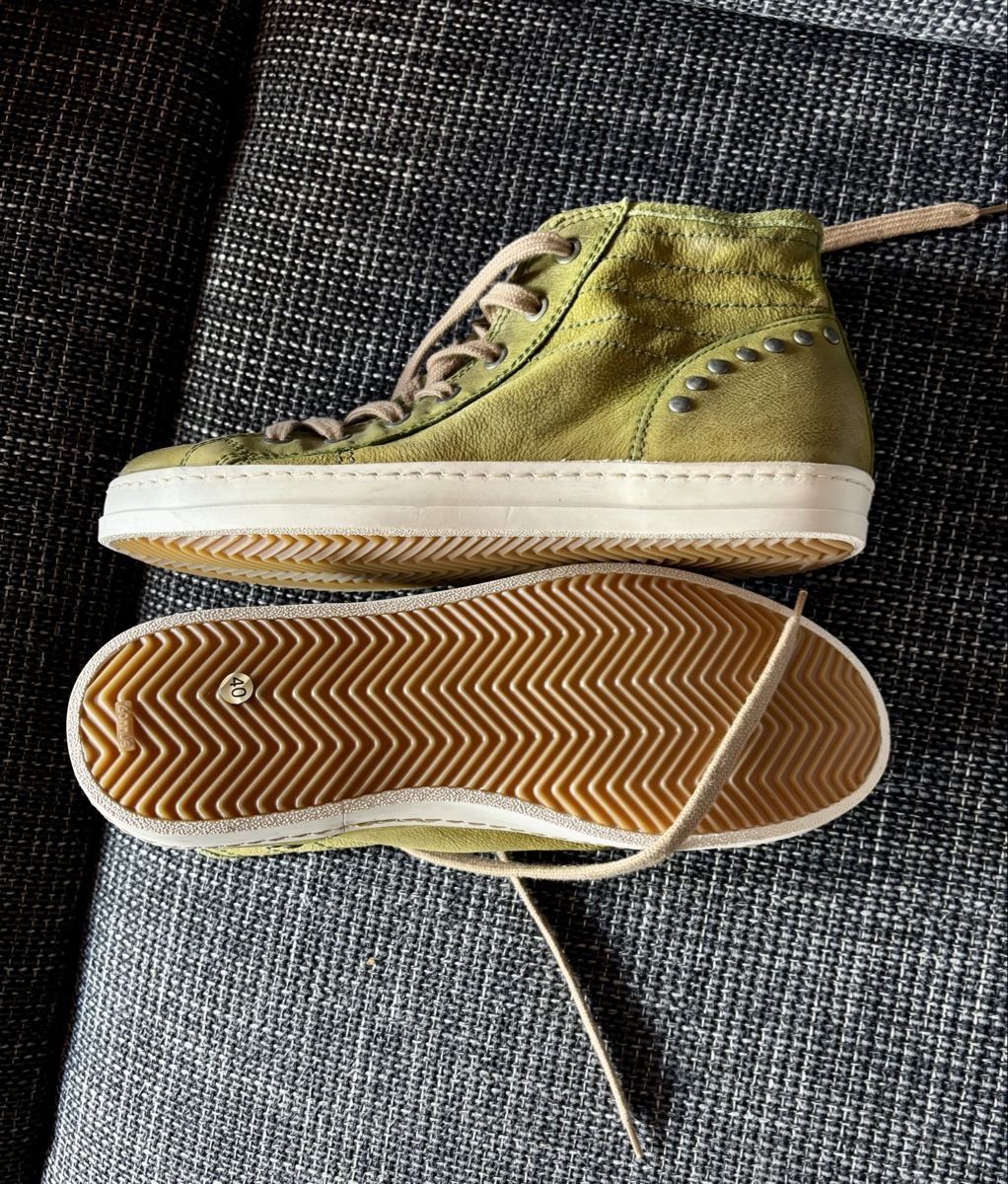 Mjus Scarpe da uomo: Espadrilles montante en cuir – Nuovo (secondo la descrizione) da Estavayer Le Lac venduto da sico1260 2