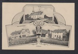 Hittnau  ZH   :   alte 3-Bild - Ansichtskarte von 1925
