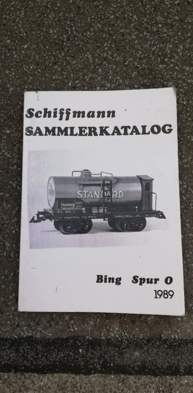 Bing Modelleisenbahnen: Schiffmann Sammlerkatalog Bing Sp0 – Gebraucht aus Thun von Matthias72