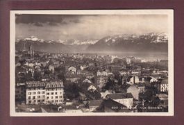 LAUSANNE - Vue partielle - 1930