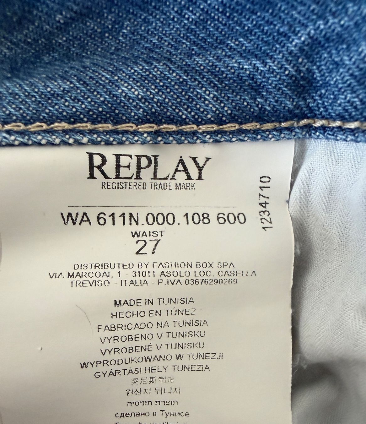 Replay Jeans: Replay Jeans Shorts Grösse 27 – D'occasion à Hunzenschwil par Reche71 3