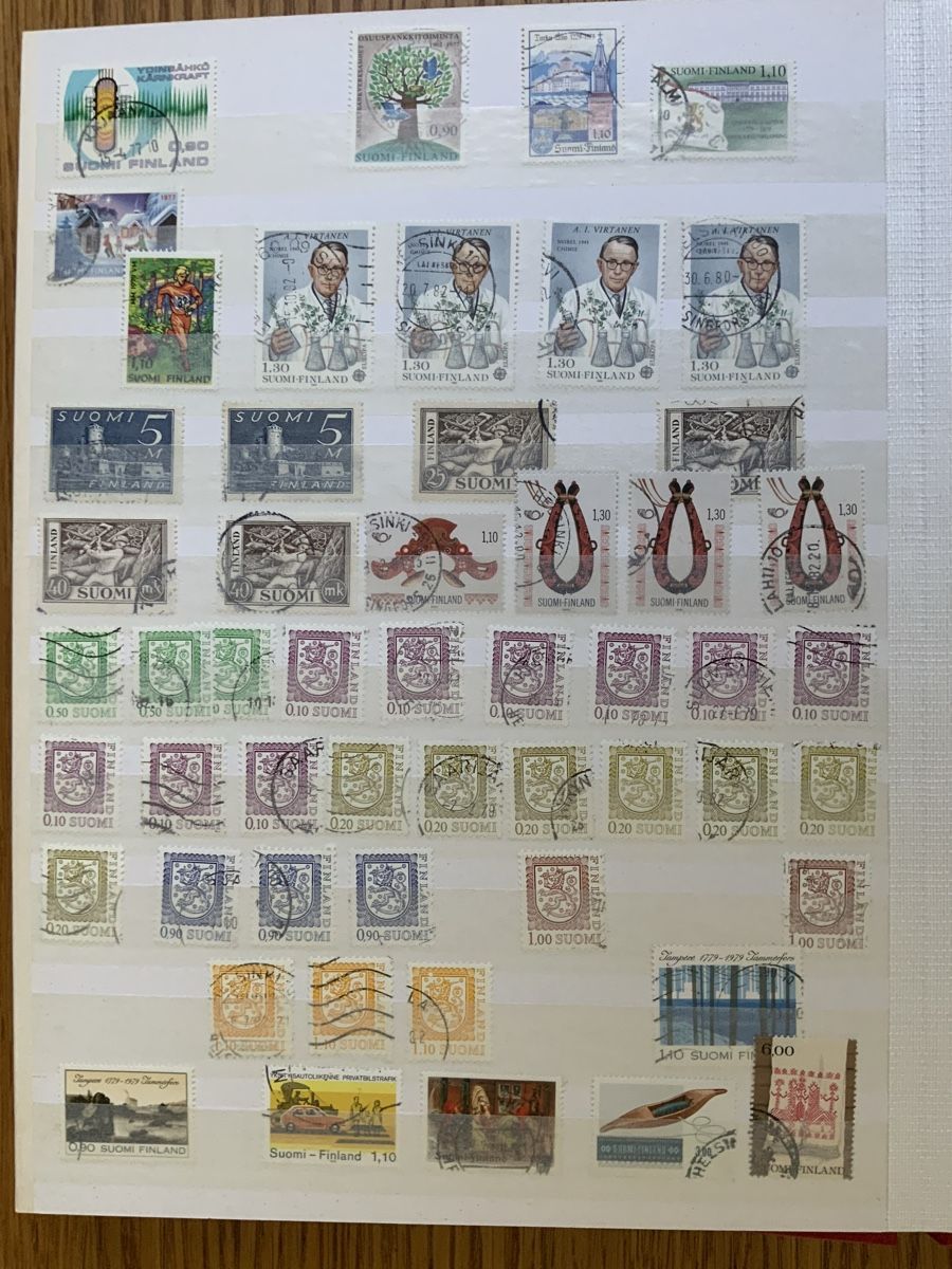 Alle Briefmarken: Finnland Briefmarken – Gebraucht aus Binningen von chr_cr5n 7