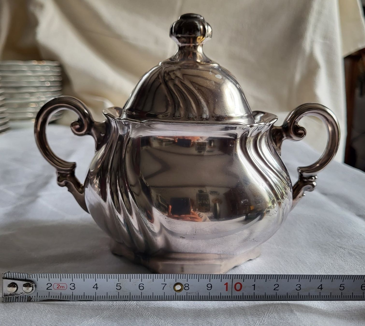 Geschirrsets: Antikes Versilbertes Tee- Kaffeeservice «Bavaria 41  und 53» – Gebraucht aus Bottmingen von Antik-selten-gesucht 3