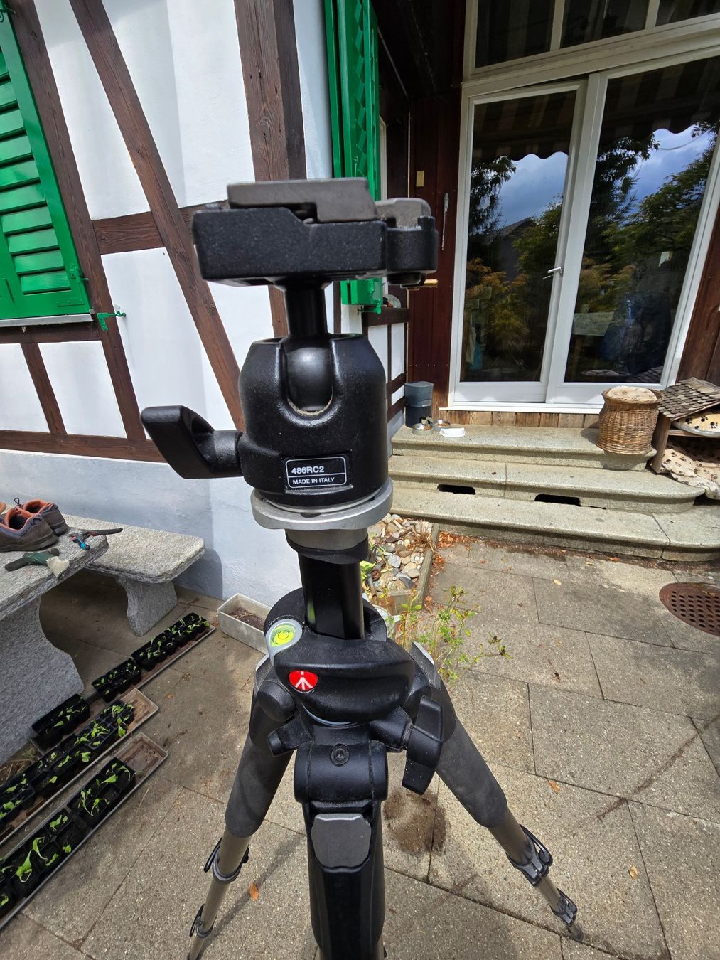 Manfrotto Stative & Stativköpfe: Manfrotto Stativ 055XPROB mit 2 Köpfen – Gebraucht aus Amlikon-Bissegg von blue_racoon 2