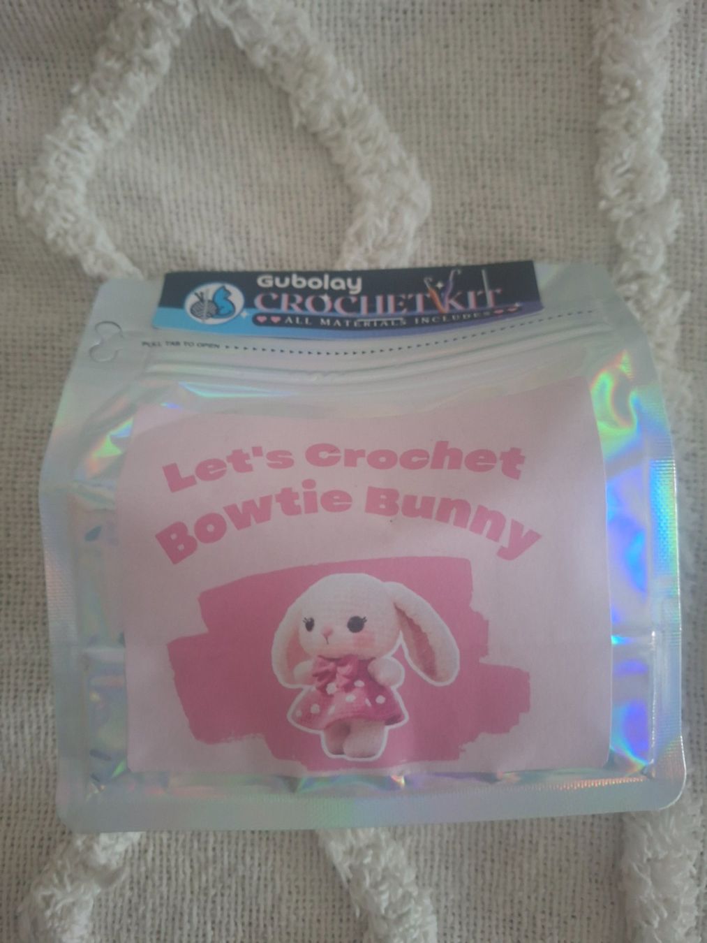 Kit bricolage: Häckelset Hase – Nuovo e nell'imballaggio originale da Treiten venduto da Tanael