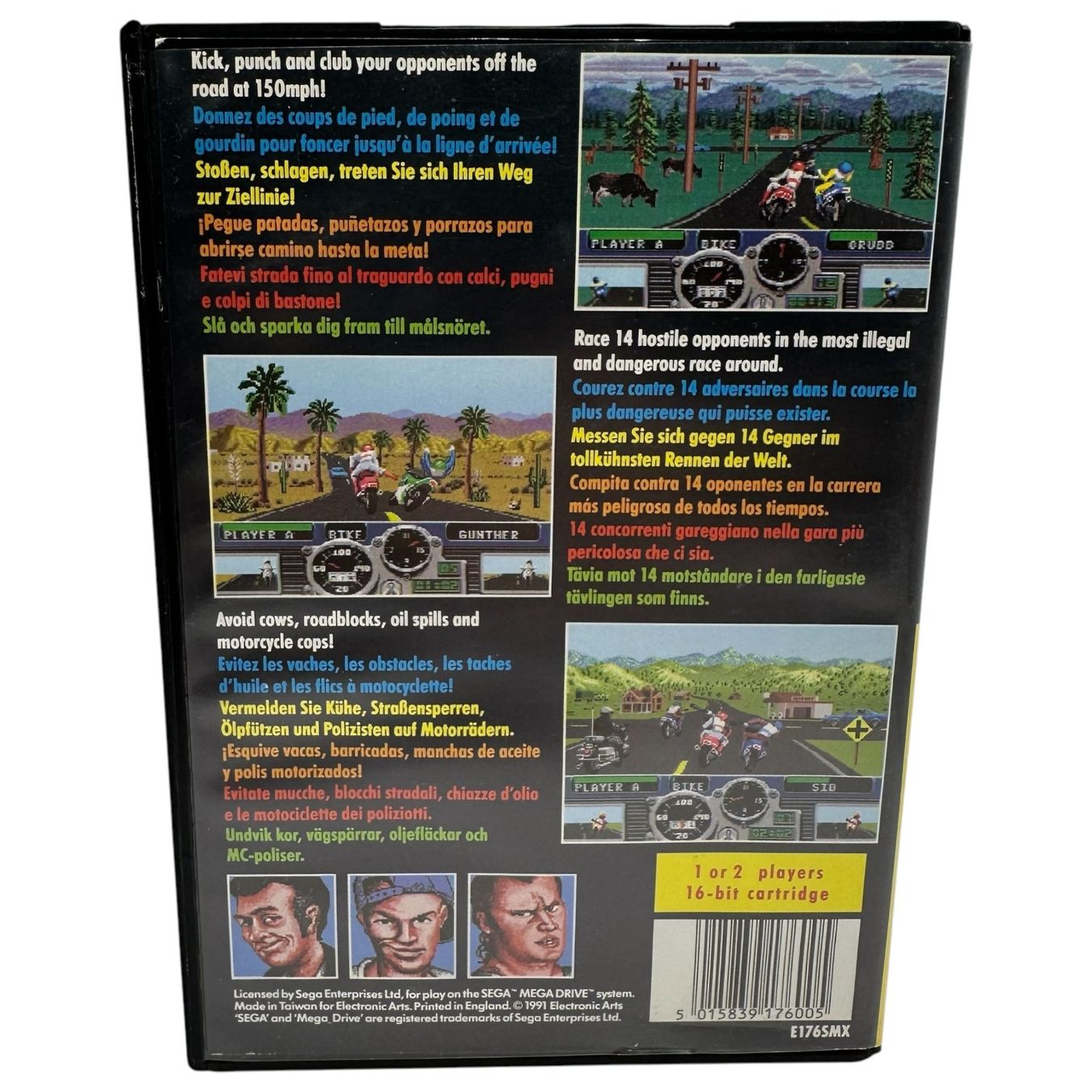 Sega Giochi: Road Rash - Sega Mega Drive – Usato da Düdingen venduto da Nerdworld 1