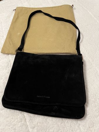 NEU**WILDLEDER TASCHE SCHWARZ***SUPER ALS GESCHENK***