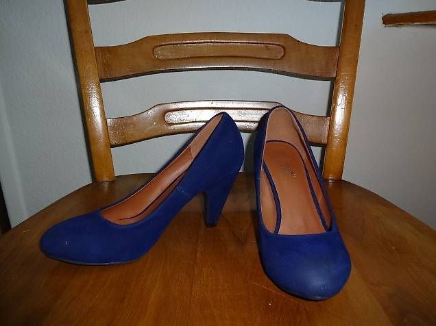 Scarpe da donna: Blaue High Heels, Grösse 37 – Usato da Basel venduto da kru_m5x5 1