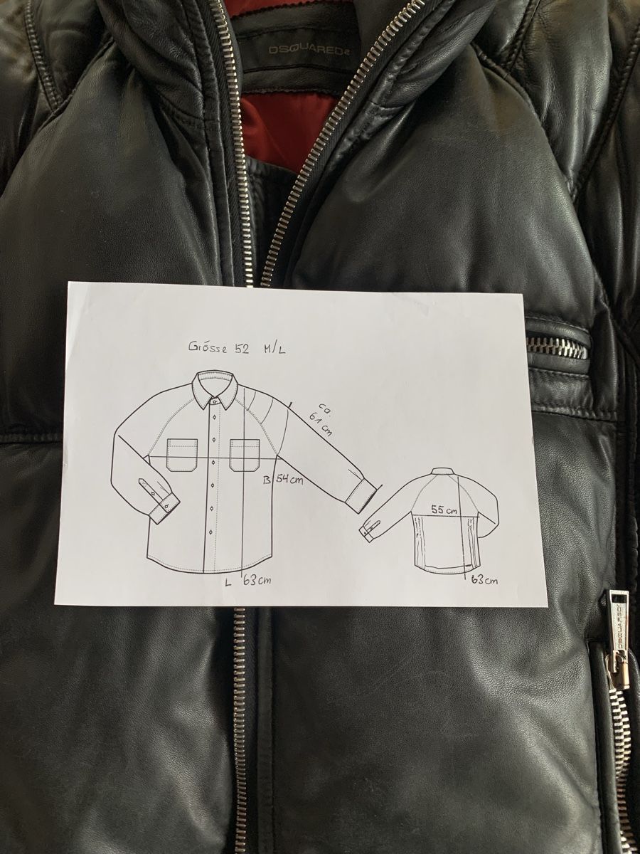 Dsquared2 Giacche: Lederjacke - Disquared 2 - Gr 52 / M - Mit Gebrauchsspuren – Usato da Unteraegeri venduto da weber588 4