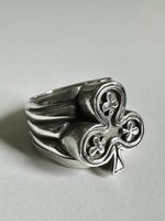 Silverstar Casting Co. Herren Ring / 925er /  „Kreuz-Ass“