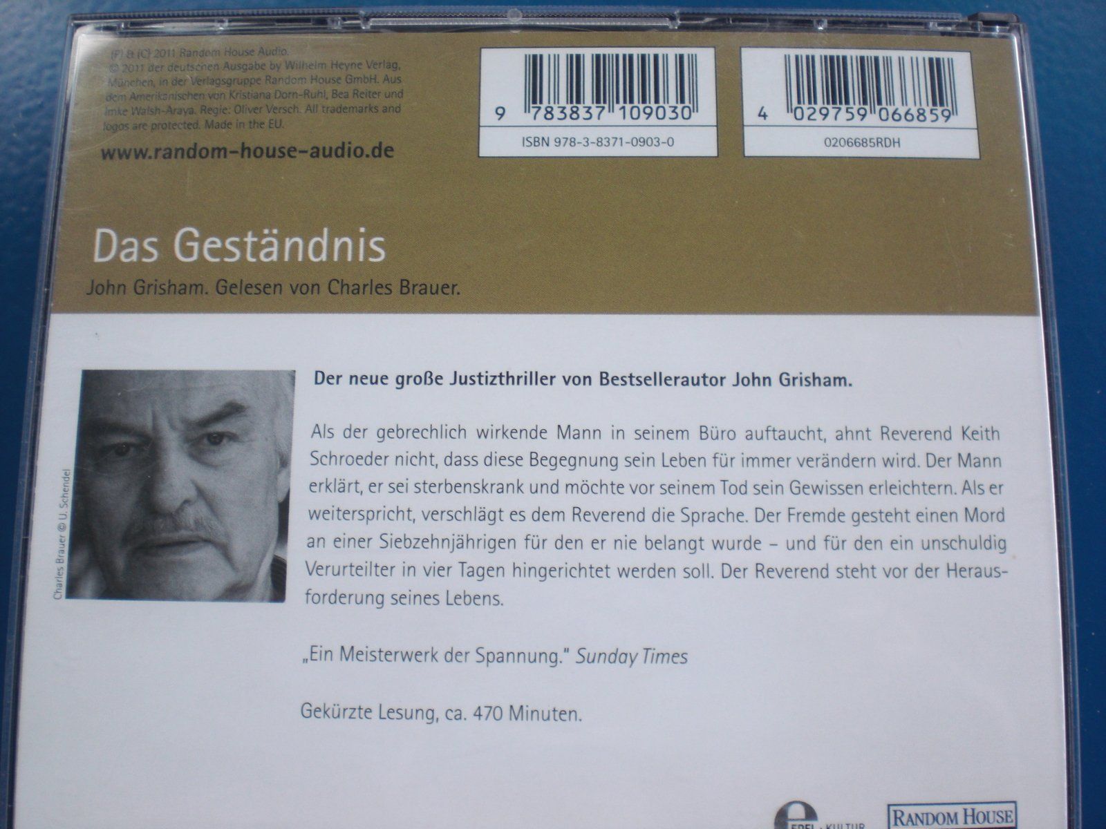 Audiolibri: John Grisham - Das Geständnis 6 CD – Usato da Adliswil venduto da jauense 1