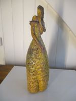 Skulptur "Gelbe Dame" / dame jaune Keramik-Kunst
