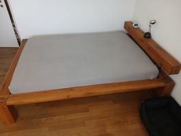 Bett Massiv Holz