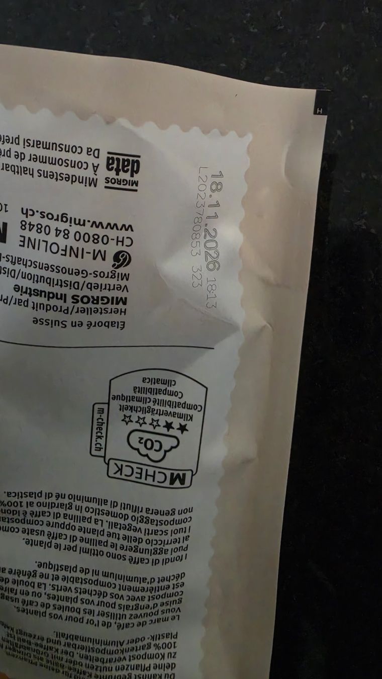 Migros Cibi & Specialità: Coffee B (Coffee Balls) ungeöffnet – Nuovo e nell'imballaggio originale da Frick venduto da chr_tmt9 4