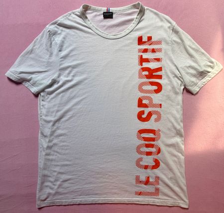 T-shirt Le Coq Sportif - Blanc - Homme - Taille L