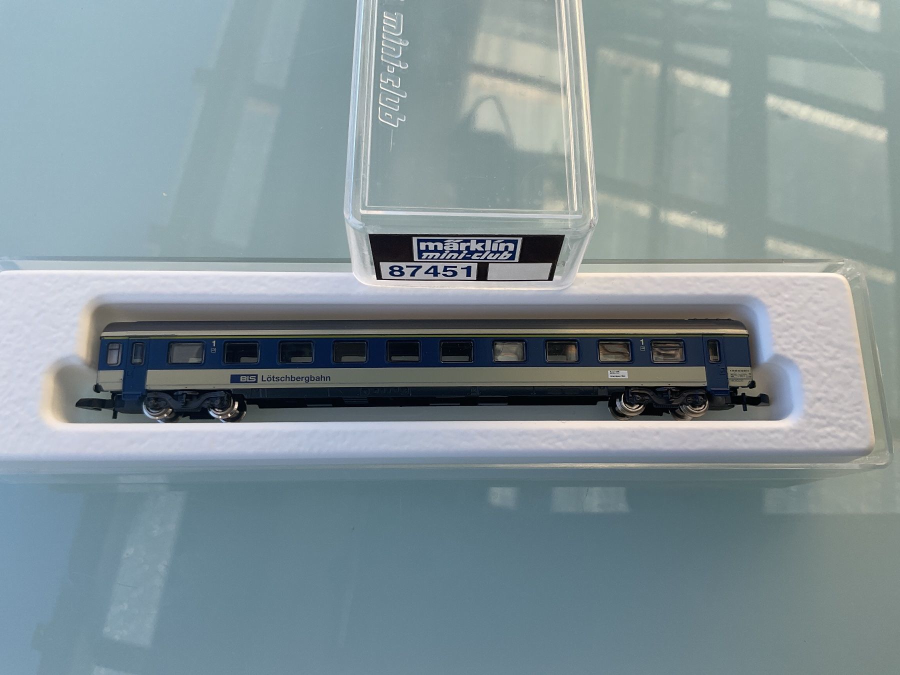 Märklin Modellini di ferrovie: BLS, voiture 1ère classe EW IV – Usato da Chexbres venduto da rochecolombe