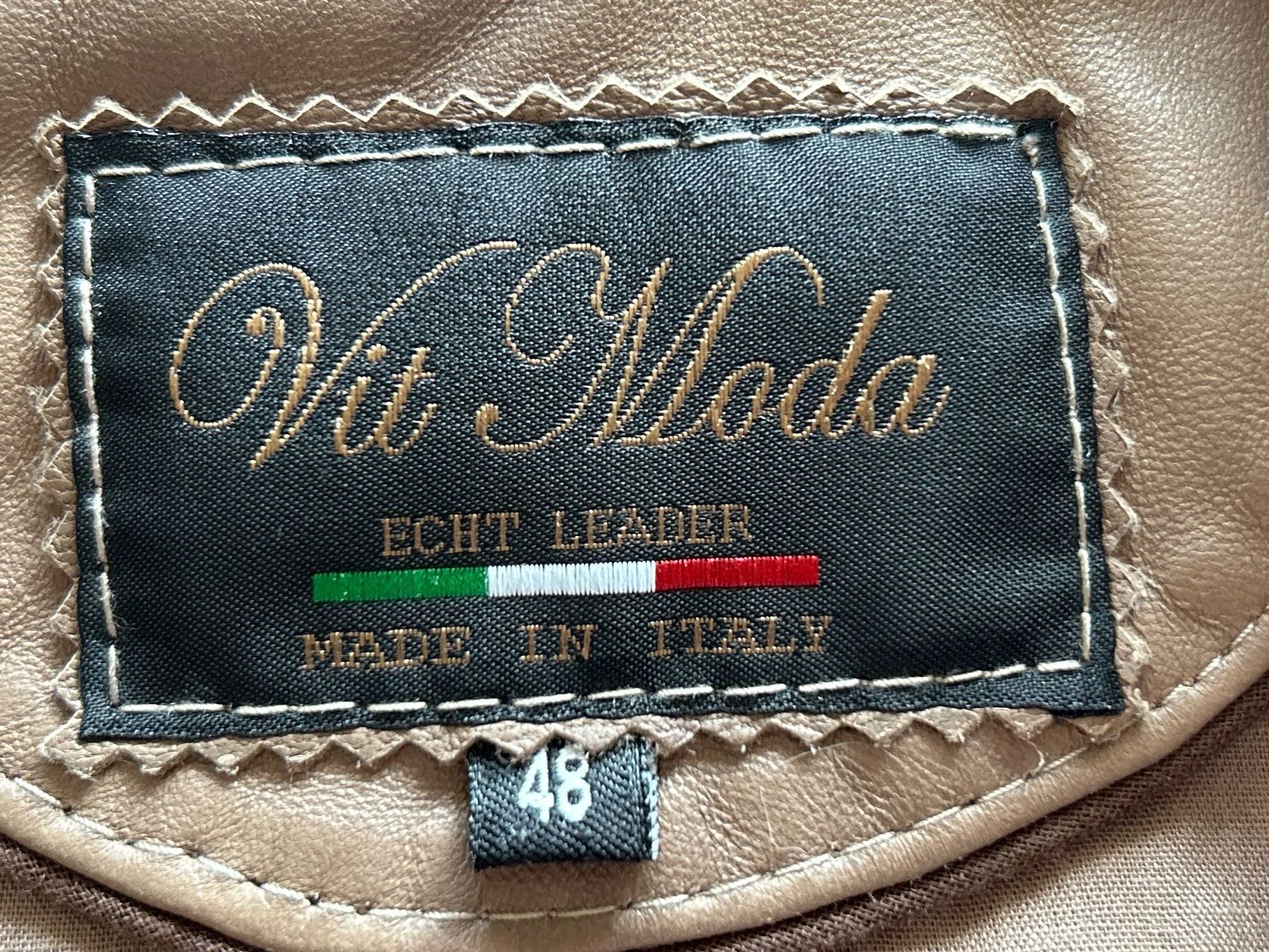 Vestes: Lederjacke braun echt Leder von Vit Moda Gr. IT48 – D'occasion à Brunnen par Nala2929 7