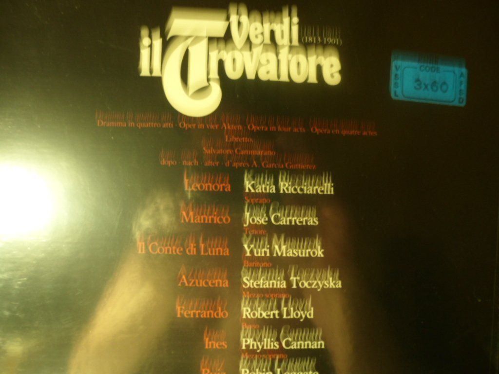 Dischi in vinile: il Trovatore,  Verdi – Nuovo e nell'imballaggio originale da Langnau i. E. venduto da gf2_29jt 3
