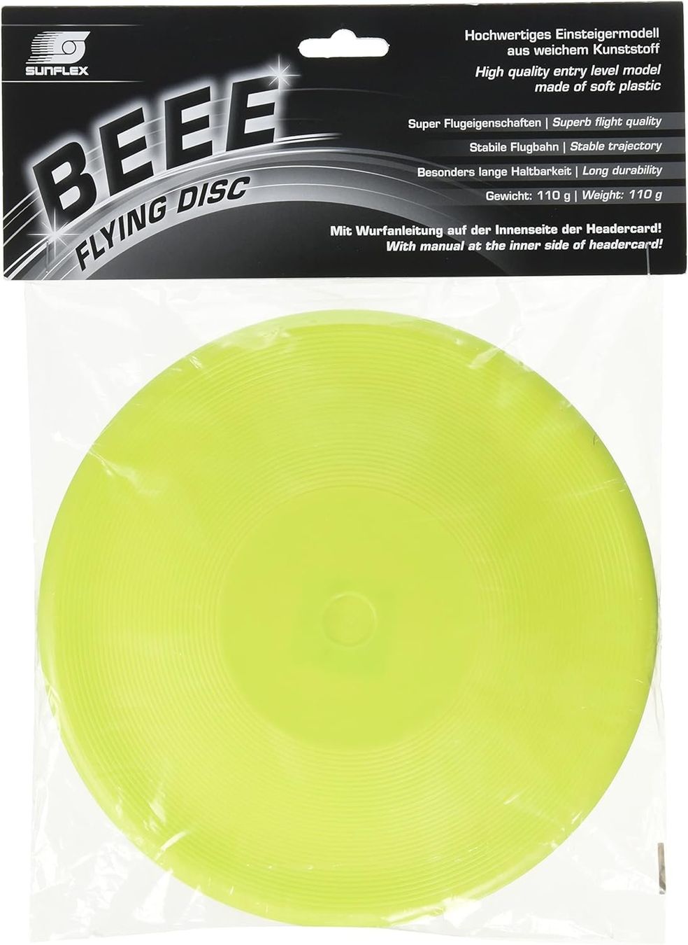 Giochi: Sunflex flying disk BEEE NEW OVP – Usato da Sugiez venduto da brockicenter 1