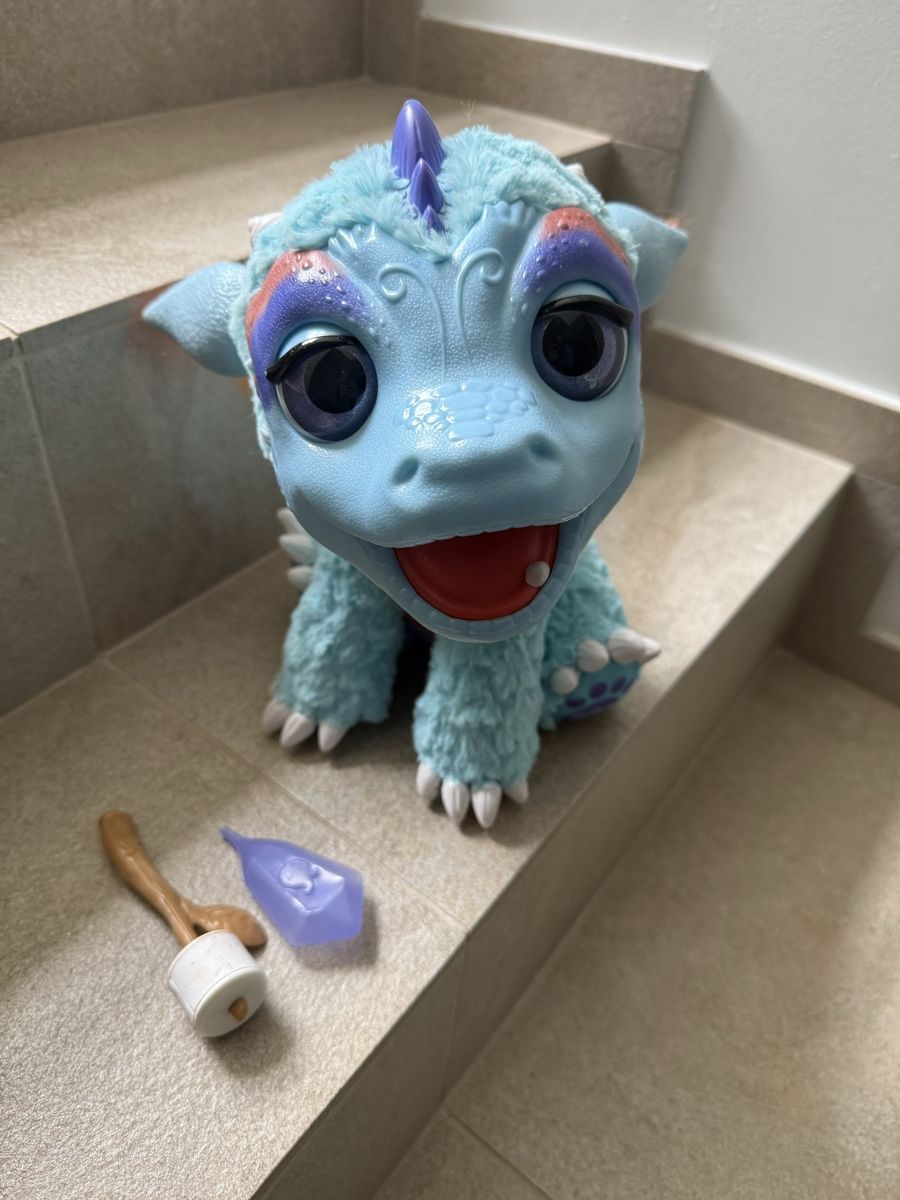 FurReal Spielzeuge: FurReal Friends Plüschtier Drache blau, interaktiv, Top! – Gebraucht aus St. Erhard von Cfreya 1