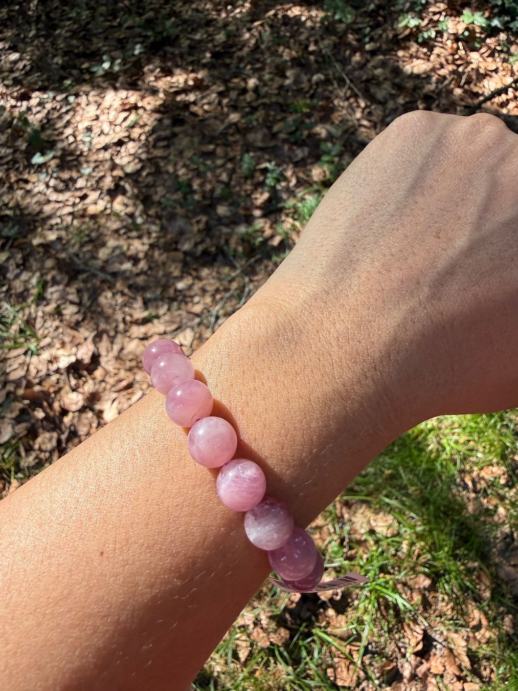 Bracciali & Braccialetti: Hochwertiger Rosenquarz aus Madagaskar, –10mm Perlen,Armband – Nuovo (secondo la descrizione) da Jegenstorf venduto da SteinGlanz 4